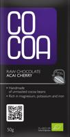 Cocoa Čokoláda třešeň - acai BIO RAW 50 g
