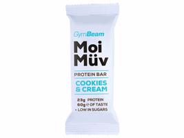 GymBeam Proteinová tyčinka MoiMüv cookies and cream 60 g