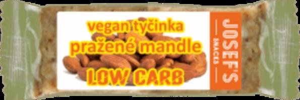 Josef´s snacks Tyčinka low carb slané mandle 33 g