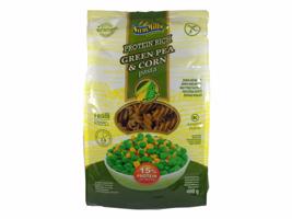 Sam mills Bezlepkové kukuřičné těstoviny - Fusilli ze zeleného hrachu 400 g