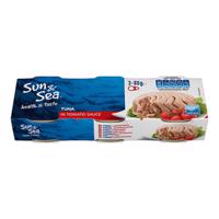 Sun & Sea Tuňák v rajčatové omáčce 3x80 g