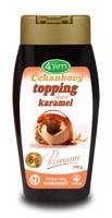 4Slim Čekankový topping slaný karamel 250 g