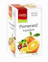 Apotheke Čaj Pomeranč a guarana 20 sáčků