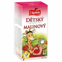 Apotheke Dětský čaj malinový 20 sáčků