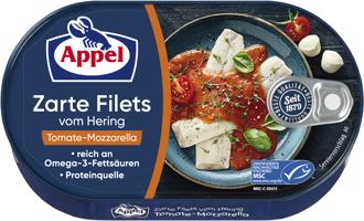 Appel Filety sleďové v rajčatovo - mozzarelové omáčce 200 g