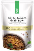 Auga Grain bowl – z bezlep. ovesných vloček s cizrnou, ananasem a kari kořením BIO 250 g