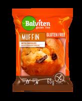 Balviten Muffin světlý s kousky čokolády bez lepku 65 g