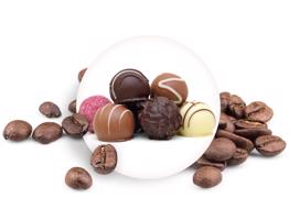 BELGICKÉ PRALINKY zrnková káva, 500g