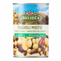 BIO IDEA Fazole mix sterilované 400 g