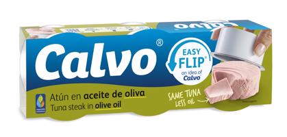 Calvo Tuňák v olivovém oleji 3x65 g
