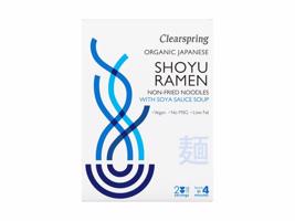 Clearspring Shoyu Ramen Japonská nudlová polévka se sójovou omáčkou BIO 2 x 105 g expirace