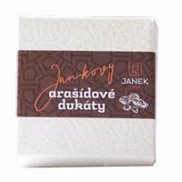 Čokoládovna Janek Jankovy arašídové dukáty v krabičce 60 g expirace