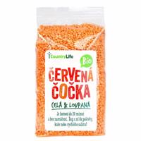 Country Life Čočka červená celá loupaná 500 g BIO