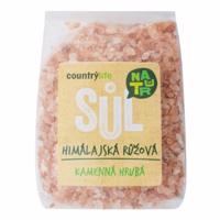 Country Life Sůl himálajská růžová hrubá 500 g