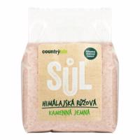Country Life Sůl himálajská růžová jemná 1 kg