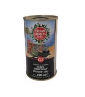 Cretan Farmers Extra panenský olivový olej 250 ml plech expirace