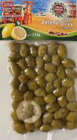 Cretan Farmers Zelené řecké olivy s citronem 250 g