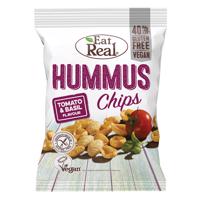 Eat Real Chipsy Hummus, rajče a bazalka 45 g