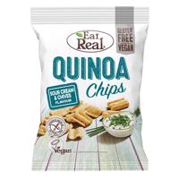 Eat Real Chipsy Quinoa, smetana a pažitka 30 g