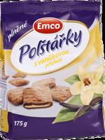 Emco Plněné polštářky s vanilkovou příchutí 175 g