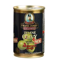 Franz Josef Kaiser Olivy zelené plněné pálivou paprikovou pastou 300 g