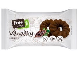 Free village Věnečky kakaové bez lepku 100 g