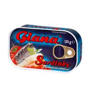 Giana Sardinky v rajčatové omáčce 125 g