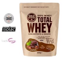 Gold Nutrition Total whey protein čokoláda a lískový oříšek 260 g