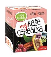 Green Apotheke Cereálka ovesná kaše višně s kakaem 4x75 g