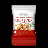 Greenergy Fava Chips s příchutí chilli a citrónu 60 g