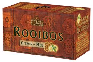 Grešík Rooibos citron a med 20 sáčků