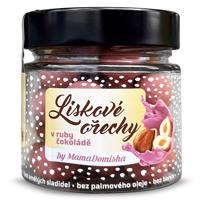 GRIZLY Lískové ořechy v ruby čokoládě by @mamadomisha 120 g