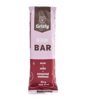 GRIZLY RAW Bar acai-kešu-konopné semínko 55 g