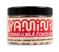 GRIZLY Yaminy Cizrna v bílé čokoládě 250 g