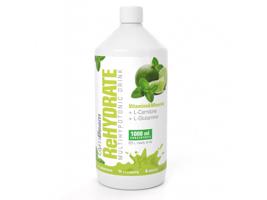 GymBeam Iontový nápoj ReHydrate green tea lime 1000 ml