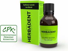 Herbadent Original Bylinný roztok 25 ml