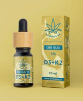 Herbalus CBD Olej 5 % s vitamíny D3 + K2 expirace
