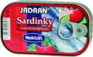 Jadran Sardinky v tomatové omáčce 125 g