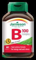 Jamieson B-komplex 100 mg s postupným uvolňováním 60 tablet