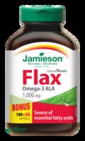 Jamieson Flax Omega-3 1000 mg lněný olej 200 kapslí