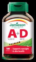 Jamieson Vitamín A a D Premium 10000 IU/ 800 IU 100 kapslí