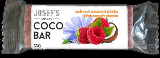 Josef's snacks Čekanková tyčinka s lyofilizovanou malinou 33 g expirace