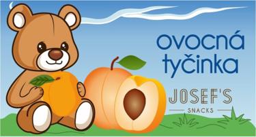 Josef's snacks Dětská tyčinka meruňka 30 g