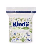 Kindii bamboo Dětské čistící tampony 60 ks