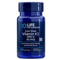 Life Extension Low Dose Vitamin K2 - 90 tobolek expirace