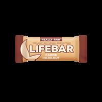 Lifefood Lifebar Karobová s lískovými oříšky BIO RAW 47 g