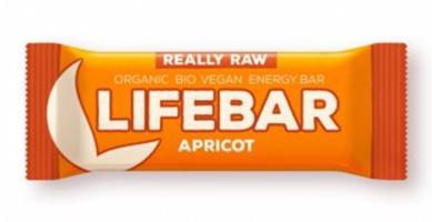 Lifefood Lifebar Meruňková BIO RAW 47 g