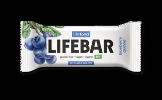 Lifefood Lifebar Tyčinka borůvková s quinoou raw BIO 40 g