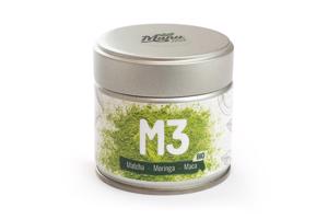 M3 - MATCHA, MORINGA, MACA BIO - 30g