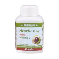 MedPharma Aescin 30 mg a extra vitamín C 67 tablet